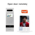Teléfono de la puerta de video de Tuya para el sistema de intercomunicador de apartamentos